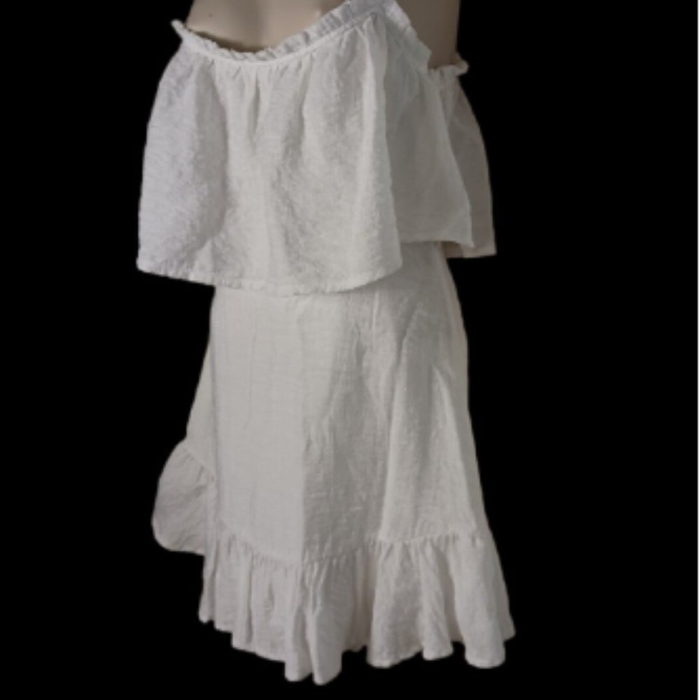 Saints + Secrets Women Size XS White Dress sleeveless Lined - Picture 4 of 9